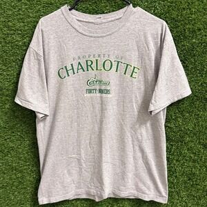 Charlotte 49ers T Shirt‎ Mens Gray Short Sleeve College Graphic Tee